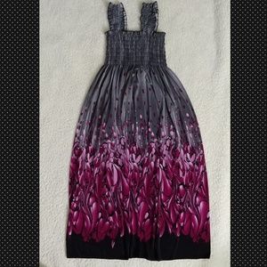 Ladies Sundress, size S/M Pink Ombre very stretchy